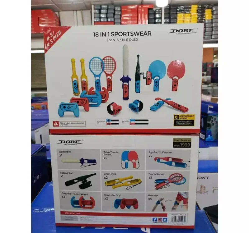 DOBE 18 in 1 Switch Sport Accessories For Nintendo Switch - Image 3