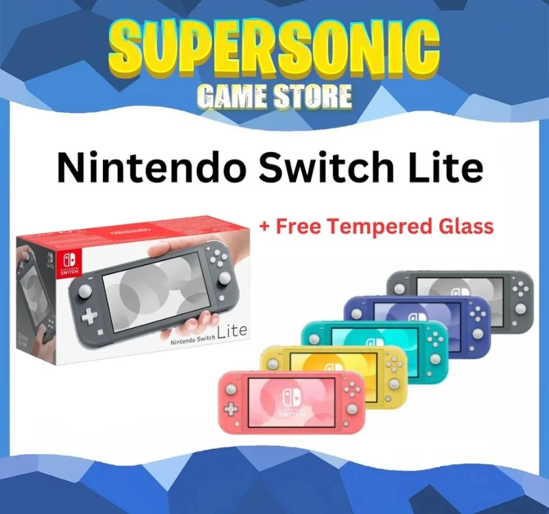 Nintendo Switch Lite (Yellow, Gray, Turquoise & Coral) - Image 2