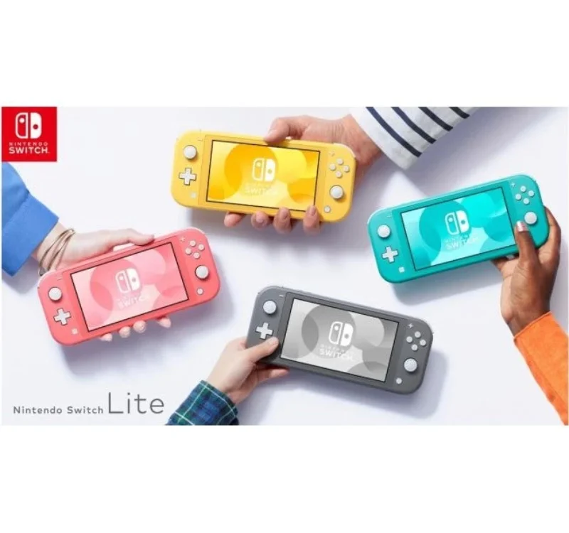 Nintendo Switch Lite (Yellow, Gray, Turquoise & Coral) - Image 4